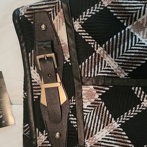 Plaid White House Black Market Skirt Size 2 - Picture 3 of 7